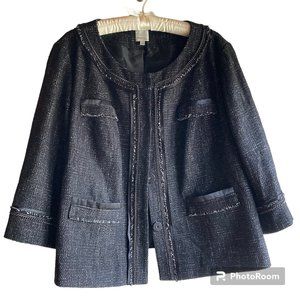 Halogen French Style Woven Jacket 24W
